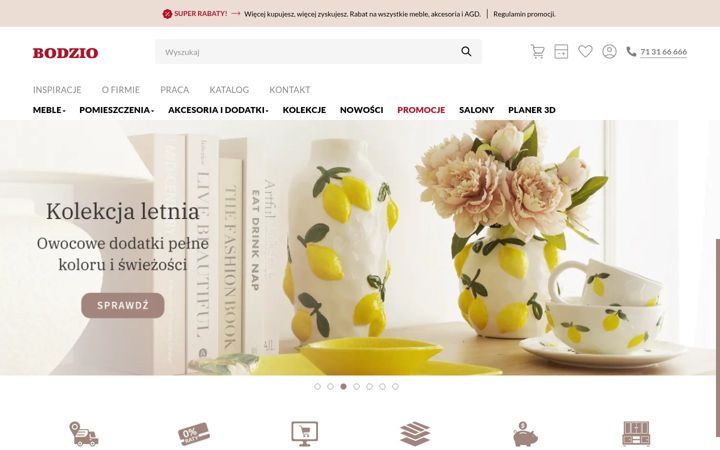 Screenshot of bodzio.pl