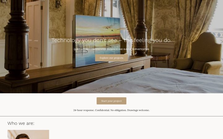 Screenshot of boe-av.com