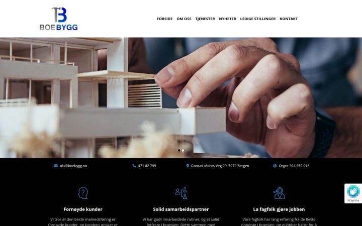 Screenshot of boebygg.no