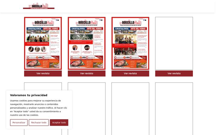 Screenshot stránky boecilloaldia.com