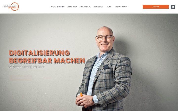 Screenshot stránky boeckelmann-consult.de