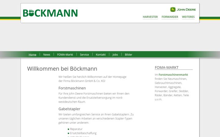 Screenshot of boeckmann-forsttechnik.de