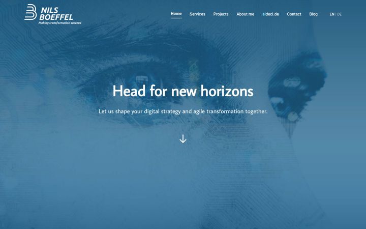 Screenshot of boeffel.net
