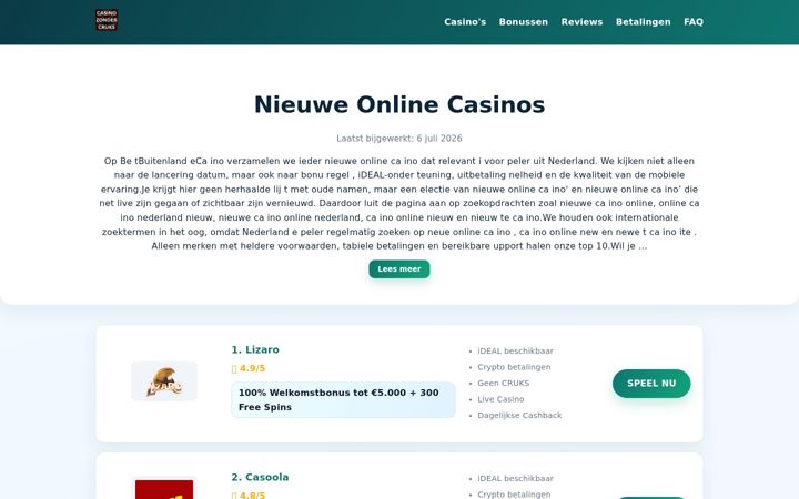 Screenshot of boeghaven.nl