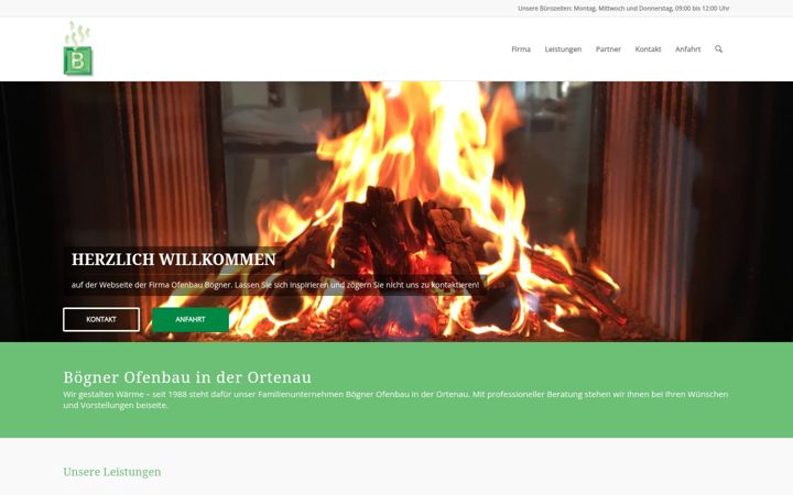 Screenshot of boegner-ofenbau.de