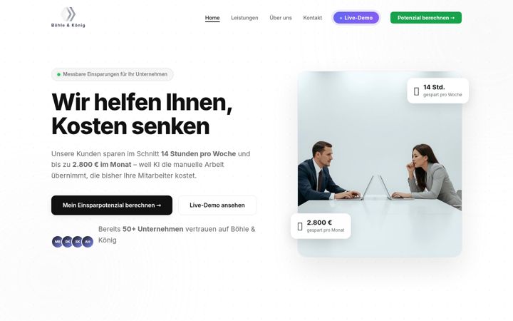 Screenshot of boehle-koenig.de