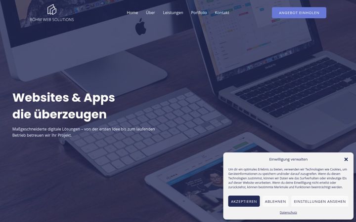 Screenshot of boehm-websolutions.de
