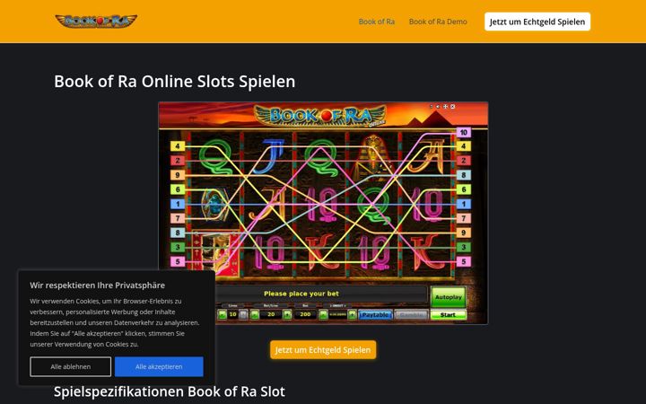 Screenshot of boehm100.de
