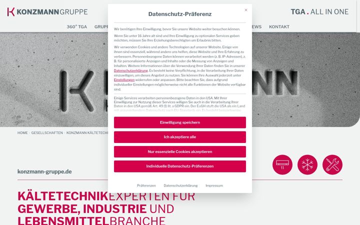 Screenshot of boehme-kaeltetechnik.de