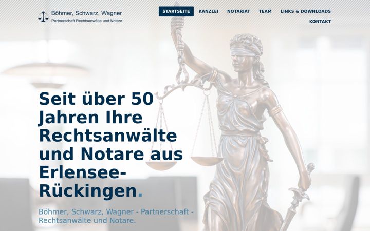 Skjermbilde av boehmer-rechtsanwaelte.de
