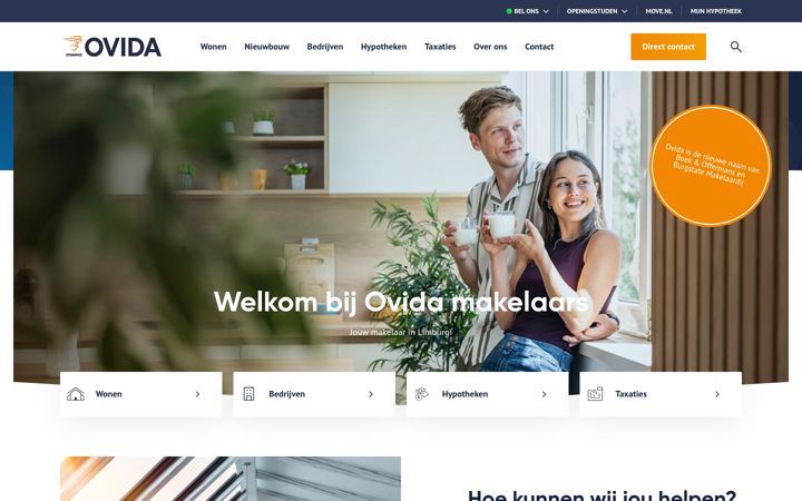 Skärmbild av boek-offermans.nl