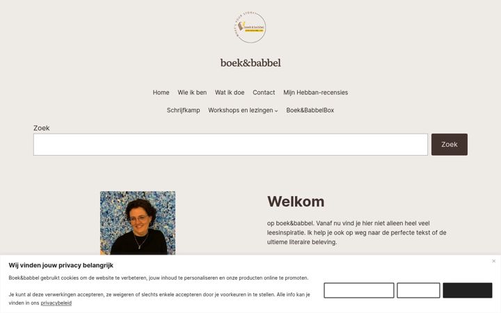 Snimka zaslona za boekbabbel.com