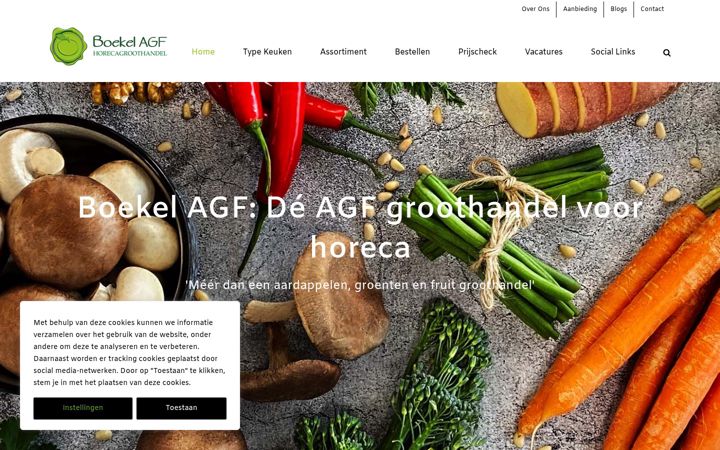 Skjámynd af boekelagf.nl