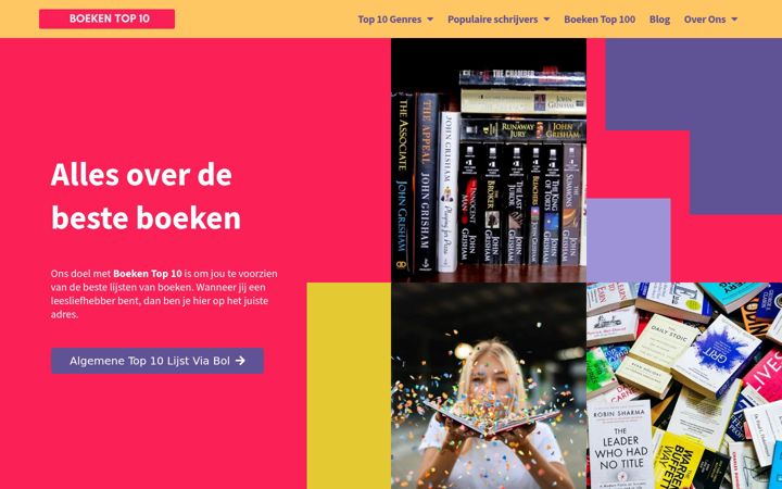 Skjámynd af boeken-top-10.nl