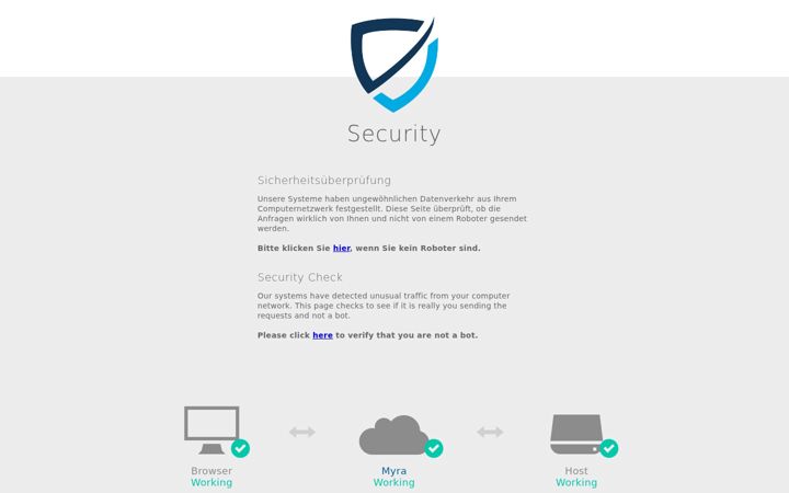 Screenshot of boell.de
