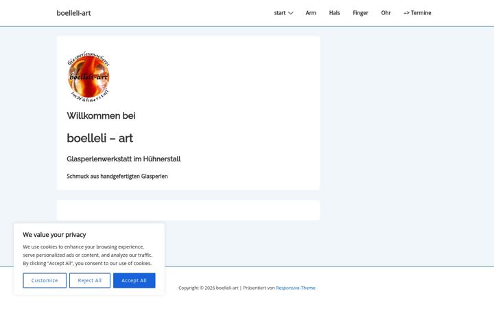 Screenshot von boelleli-art.de