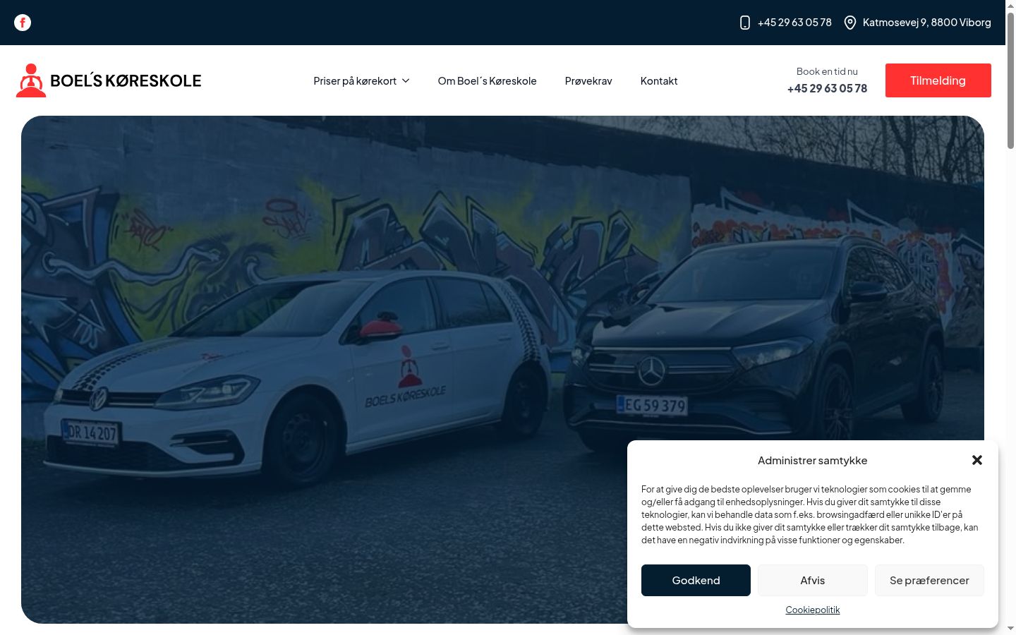 Screenshot tal-banner tal-kunsens muri qabel kwalunkwe interazzjoni
