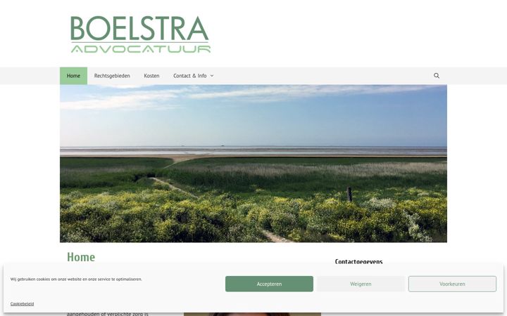 Screenshot of boelstra-advocatuur.nl