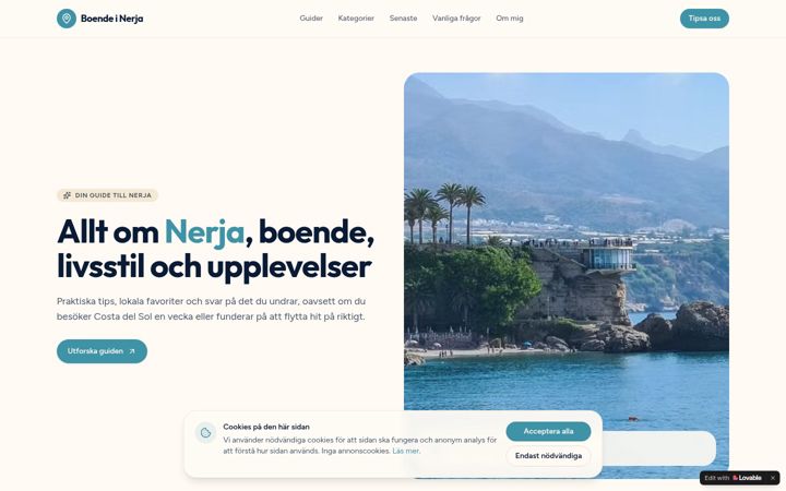 Screenshot of boendeinerja.com