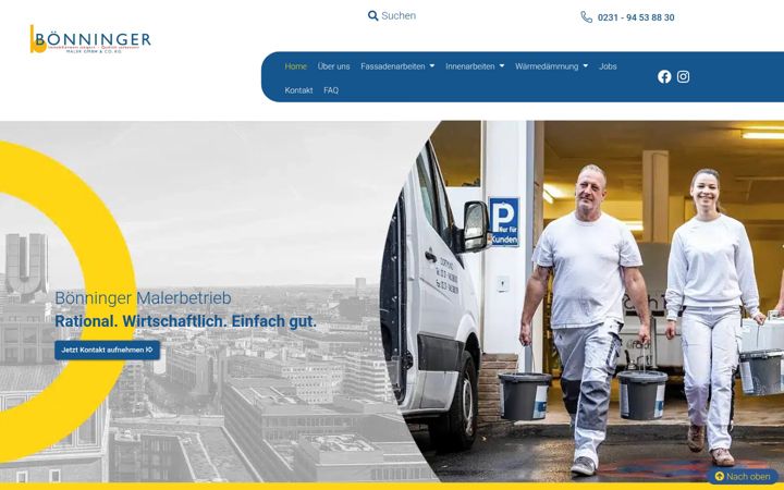 Screenshot stránky boenninger.com