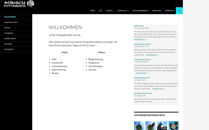 Screenshot stránky boensch.biz