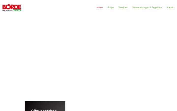 Screenshot von boerdepark.de