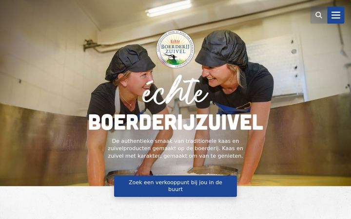 Screenshot of boerderijzuivel.nl