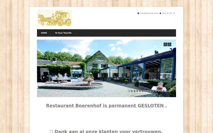 Screenshot of boerenhof.be