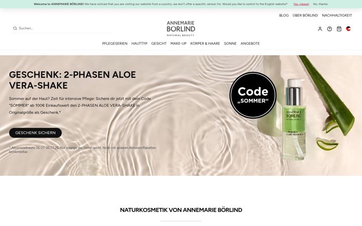 Screenshot of boerlind.com