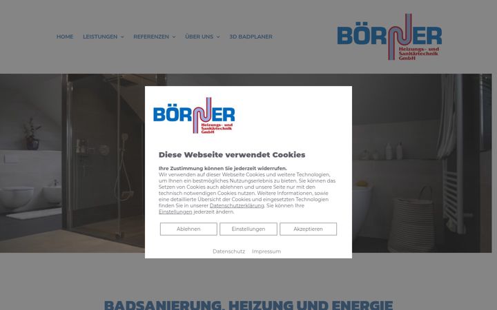 Captura de pantalla de boerner-hls.de