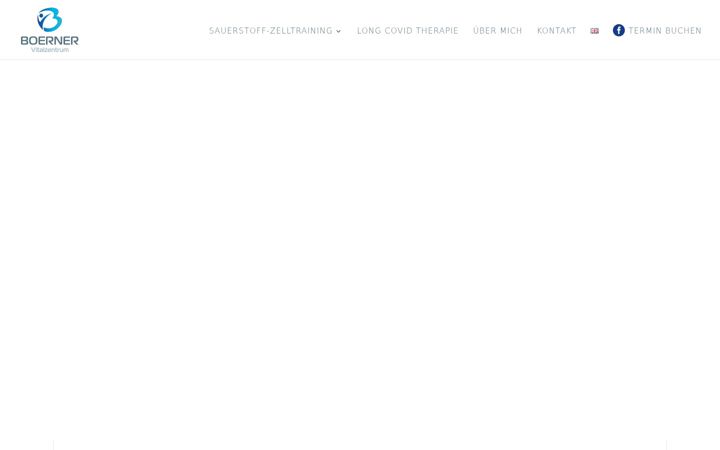 Captura de pantalla de boerner-vitalzentrum.de
