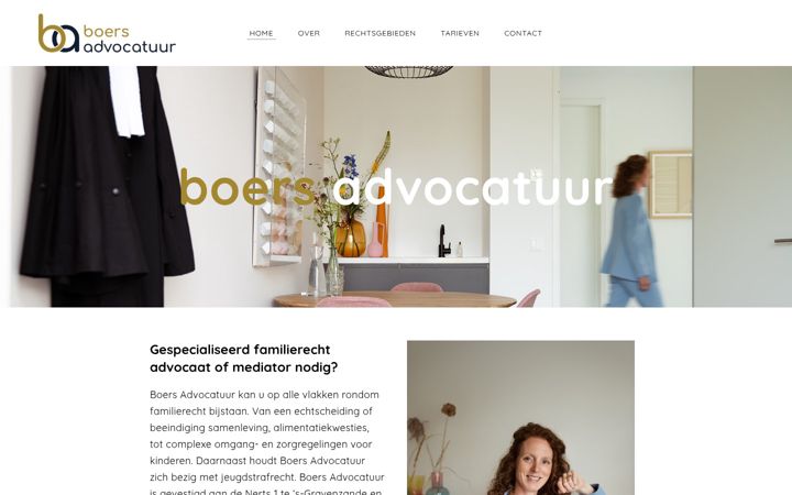 Screenshot of boersadvocatuur.nl