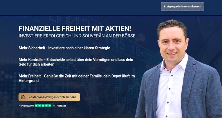 Screenshot of boerse-und-erfolg.com