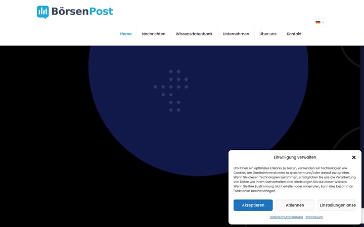 Screenshot of boersenpost.com