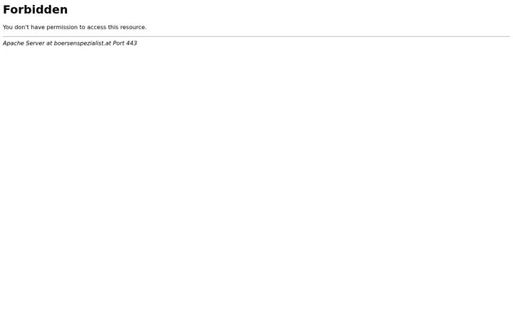 Screenshot of boersenspezialist.at