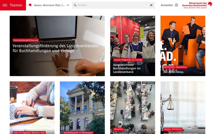 Screenshot stránky boersenverein-hrs.de