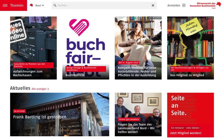 Screenshot stránky boersenverein-nord.de