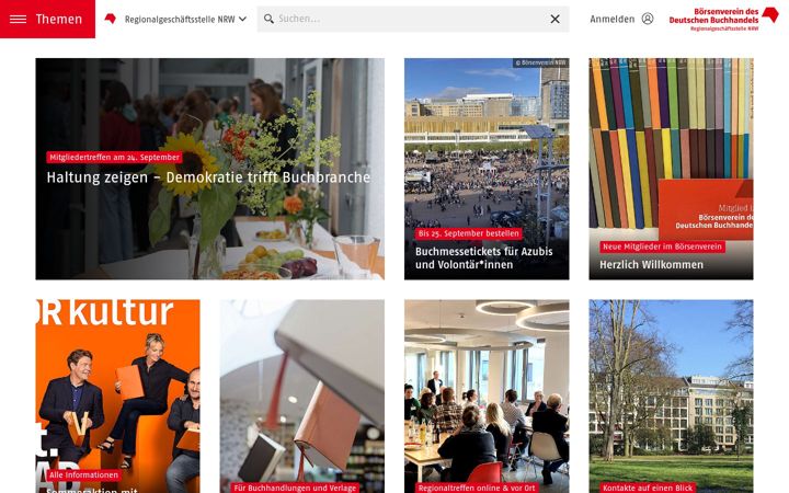 Screenshot stránky boersenverein-nrw.de