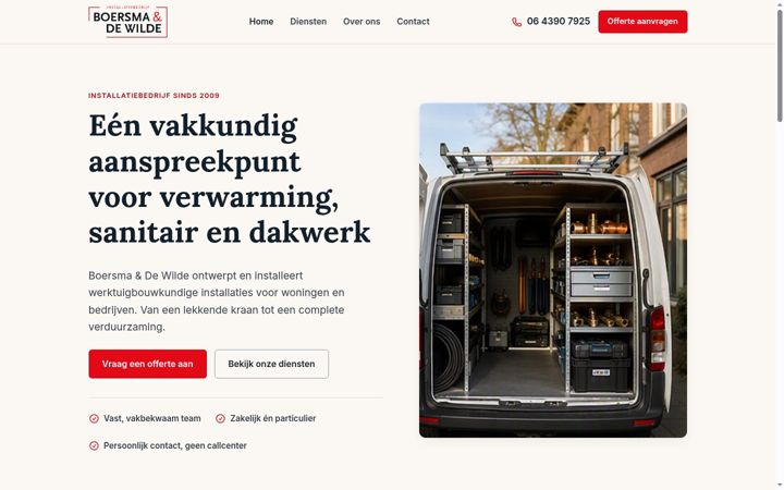 Screenshot of boersmaendewilde.nl