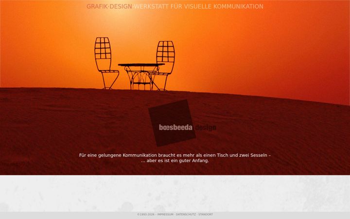 Screenshot of boes-design.com
