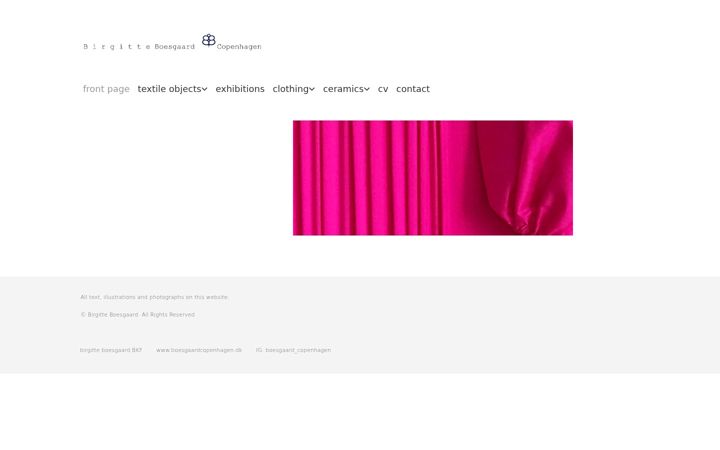 Screenshot of boesgaardcopenhagen.dk