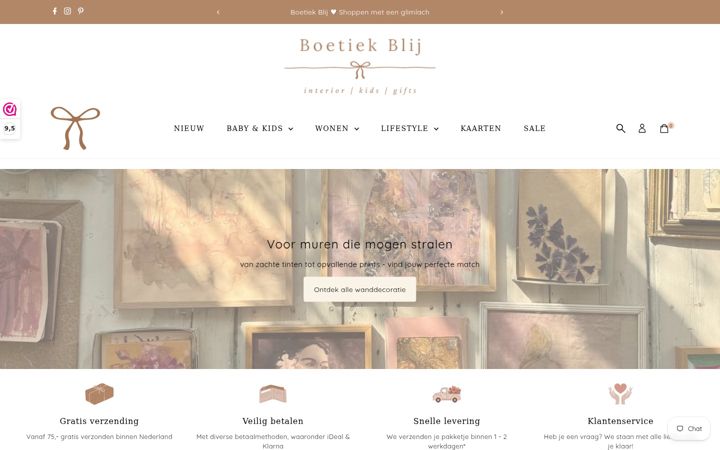 Screenshot of boetiekblij.nl