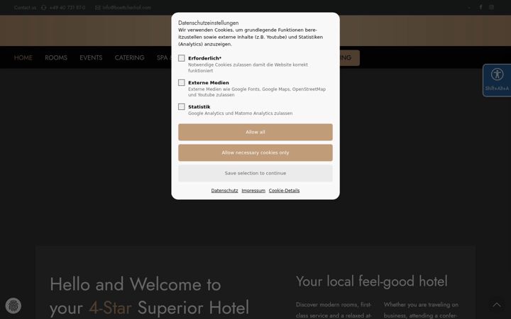 Screenshot di boettcherhof.com