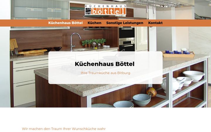 Screenshot of boettel-kuechenhaus.de