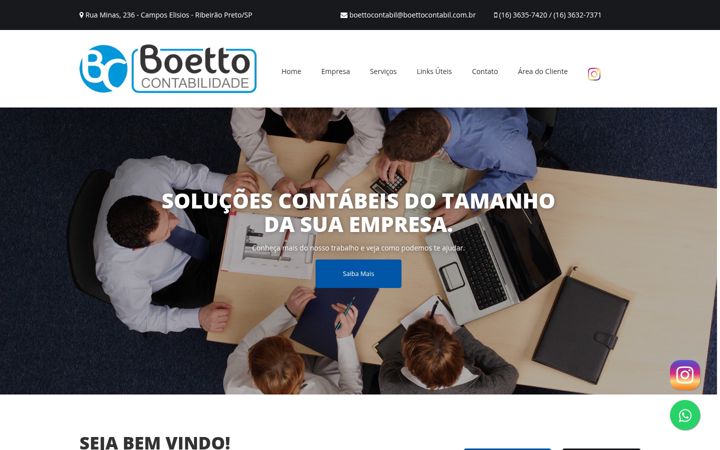 Képernyőkép: boettocontabil.com.br
