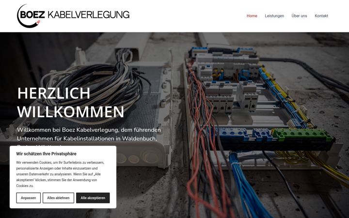 Screenshot of boez-kabel.de