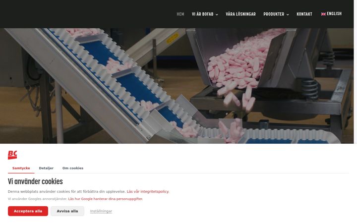 Zrzut ekranu bofabconveyor.se