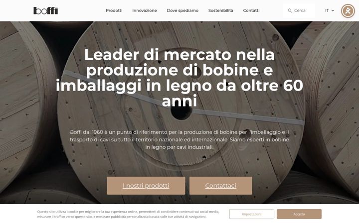 Screenshot of boffireels.com