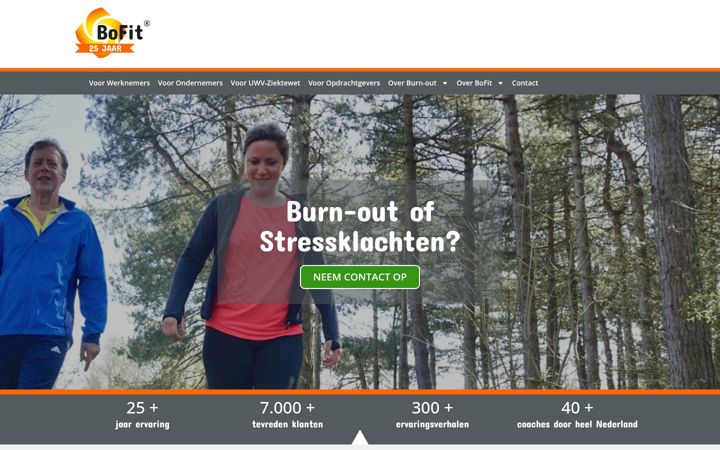 Screenshot of bofit.nl