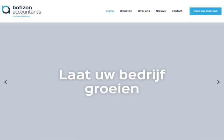 Screenshot of bofizon.be